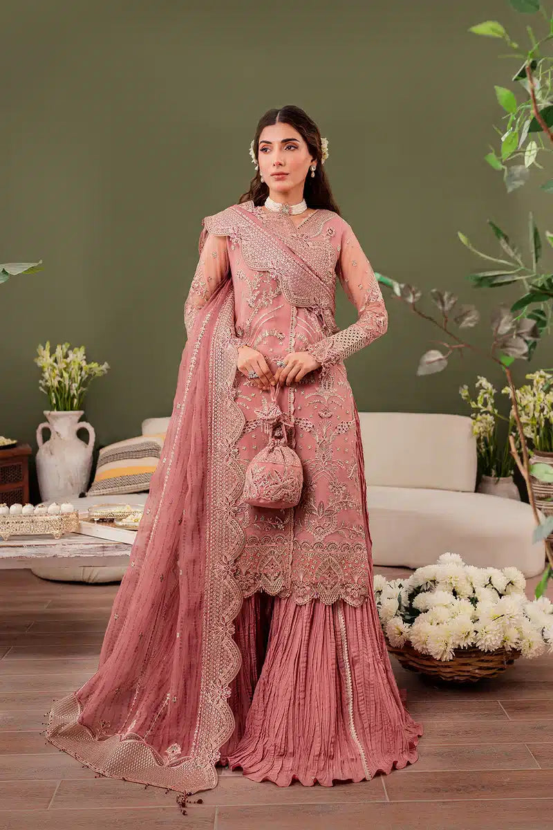 Farasha | Tabeer Wedding Formals 23 | Rosa - by - Libasekhas UK - Registered Vendor of : Farasha - 100% Original Designer Dresss