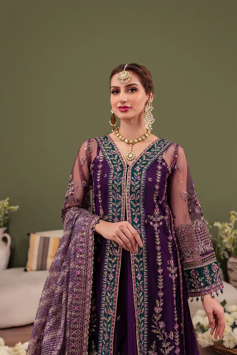 Farasha | Tabeer Wedding Formals 23 | Iris - by - Libasekhas UK - Registered Vendor of : Farasha - 100% Original Designer Dresss