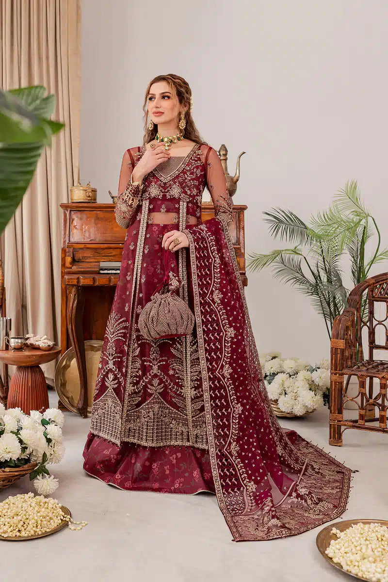 Farasha | Tabeer Wedding Formals 23 | Valentina - by - Libasekhas UK - Registered Vendor of : Farasha - 100% Original Designer Dresss