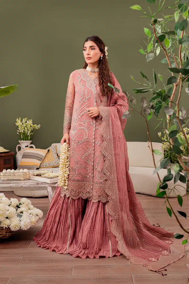 Farasha | Tabeer Wedding Formals 23 | Rosa - by - Libasekhas UK - Registered Vendor of : Farasha - 100% Original Designer Dresss