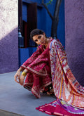 Farah Talib Aziz | Suay Lawn 24 | ENZO RED - by - Libasekhas UK - Registered Vendor of : Farah Talib Aziz - 100% Original Designer Dresss