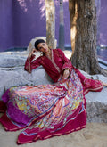 Farah Talib Aziz | Suay Lawn 24 | ENZO RED - by - Libasekhas UK - Registered Vendor of : Farah Talib Aziz - 100% Original Designer Dresss