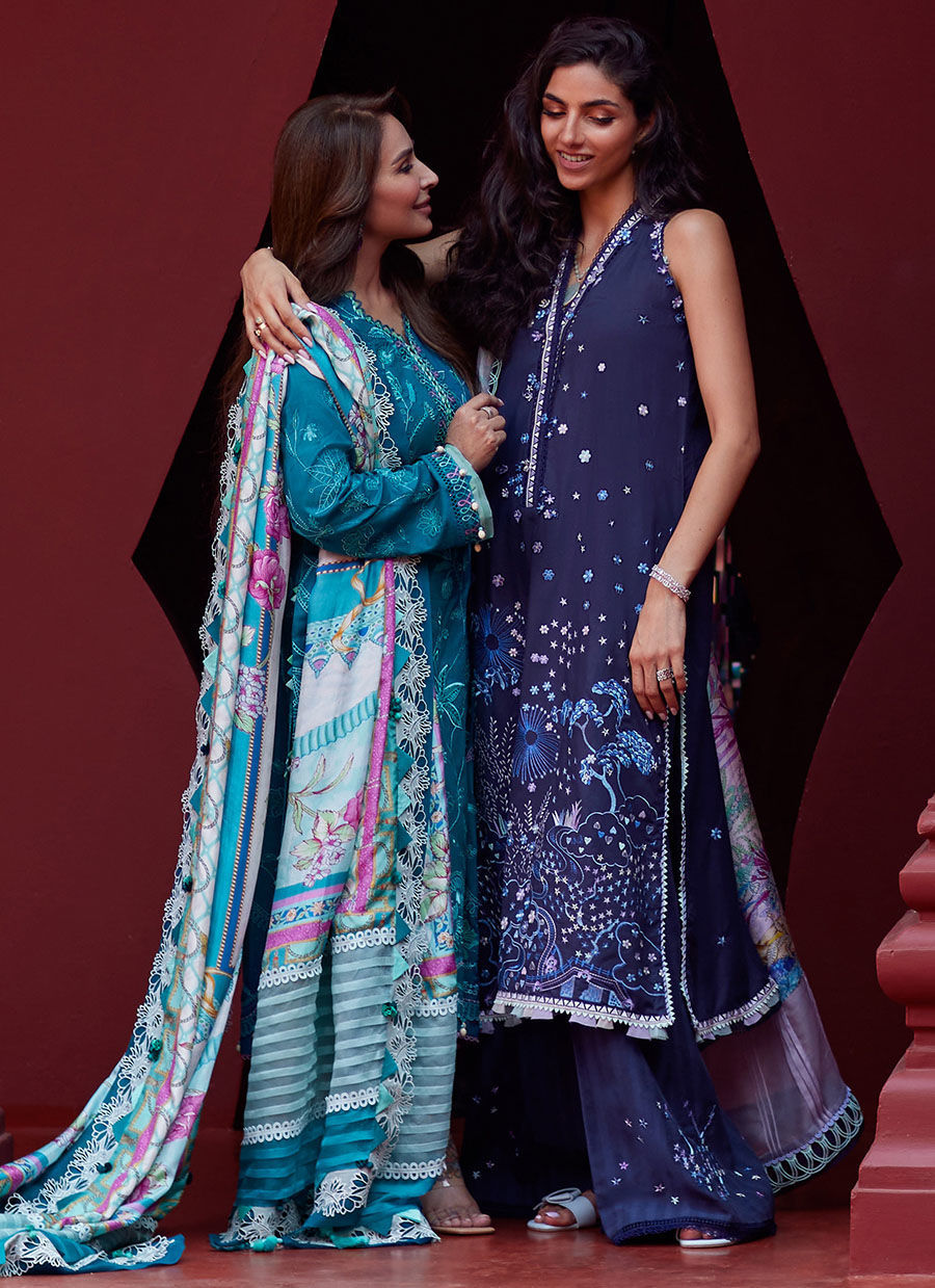 Farah Talib Aziz | Suay Lawn 24 | MOANNA TEAL - Libasekhas