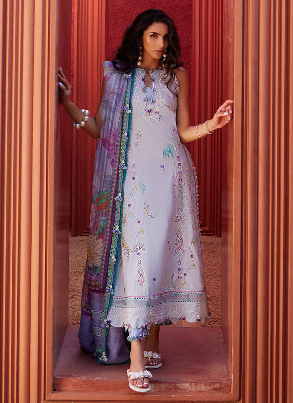 Farah Talib Aziz | Suay Lawn 24 | CALLISTA WEDGEWOOD - by - Libasekhas UK - Registered Vendor of : Farah Talib Aziz - 100% Original Designer Dresss