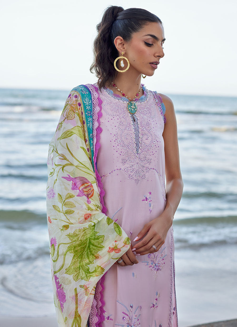 Farah Talib Aziz | Suay Lawn 24 | IZUMI PINK - Libasekhas