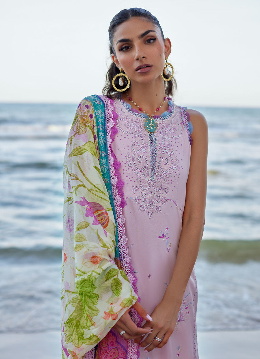 Farah Talib Aziz | Suay Lawn 24 | IZUMI PINK - Libasekhas