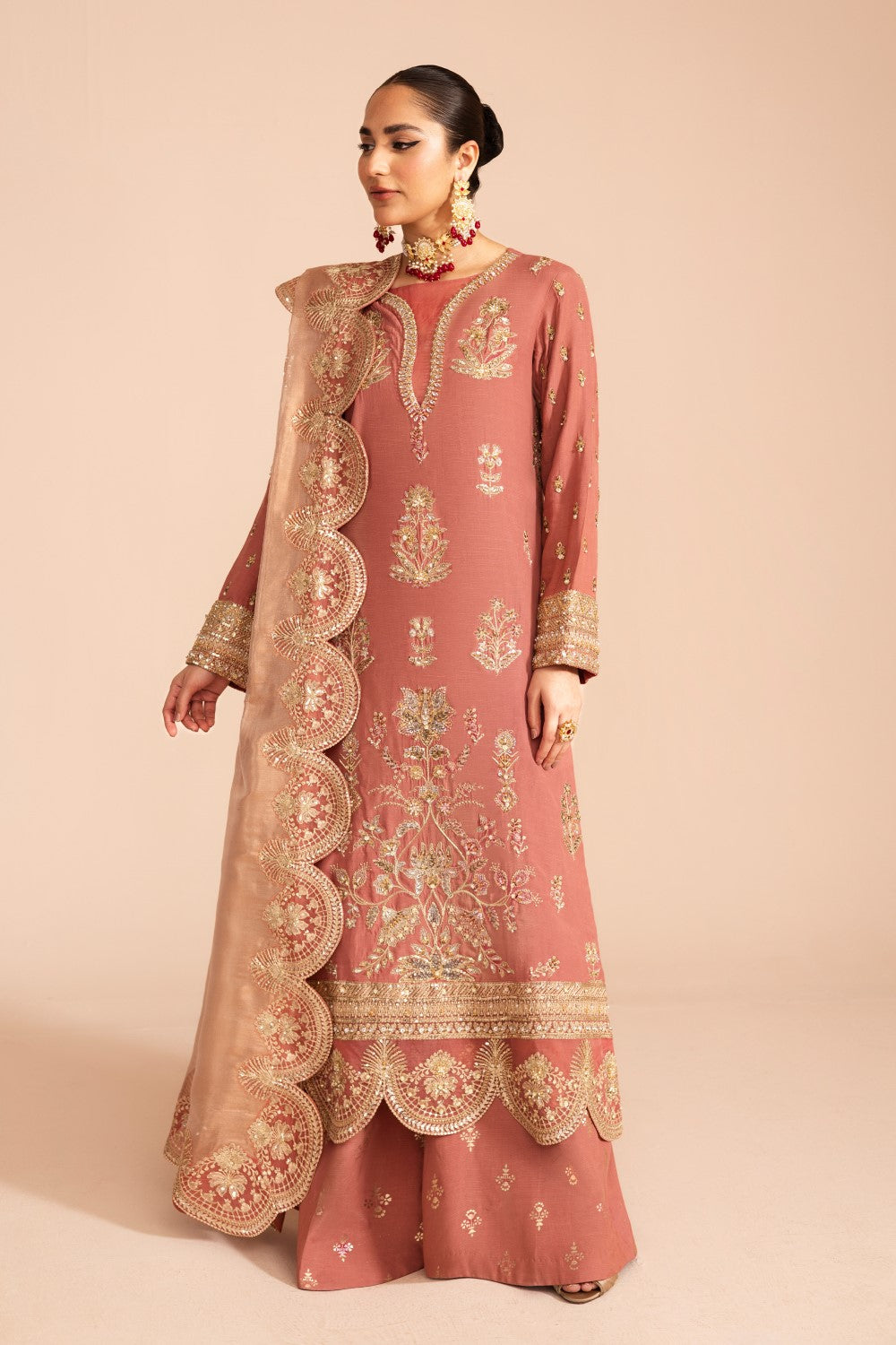 Maryum N Maria | Zircon Formals | FARIBA - MS40072 - by - Libasekhas UK - Registered Vendor of : Maryum N Maria - 100% Original Designer Dresss