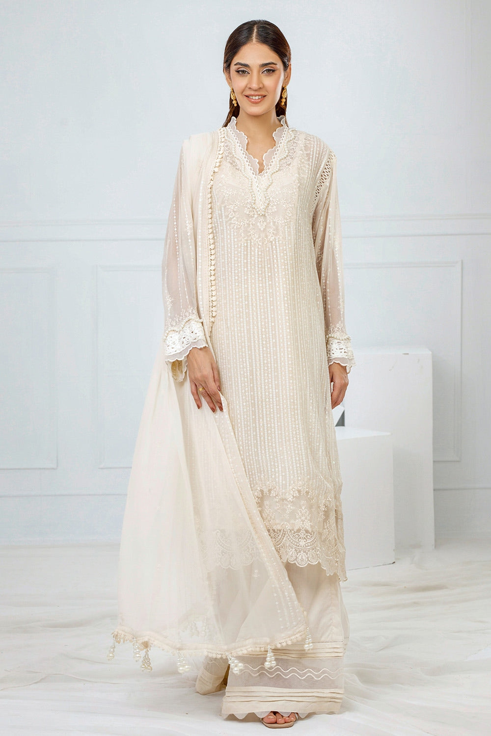 Gul Ahmed | Festive Eid 25 |FE-52074 - by - Libasekhas UK - Registered Vendor of : Gul Ahmed - 100% Original Designer Dresss