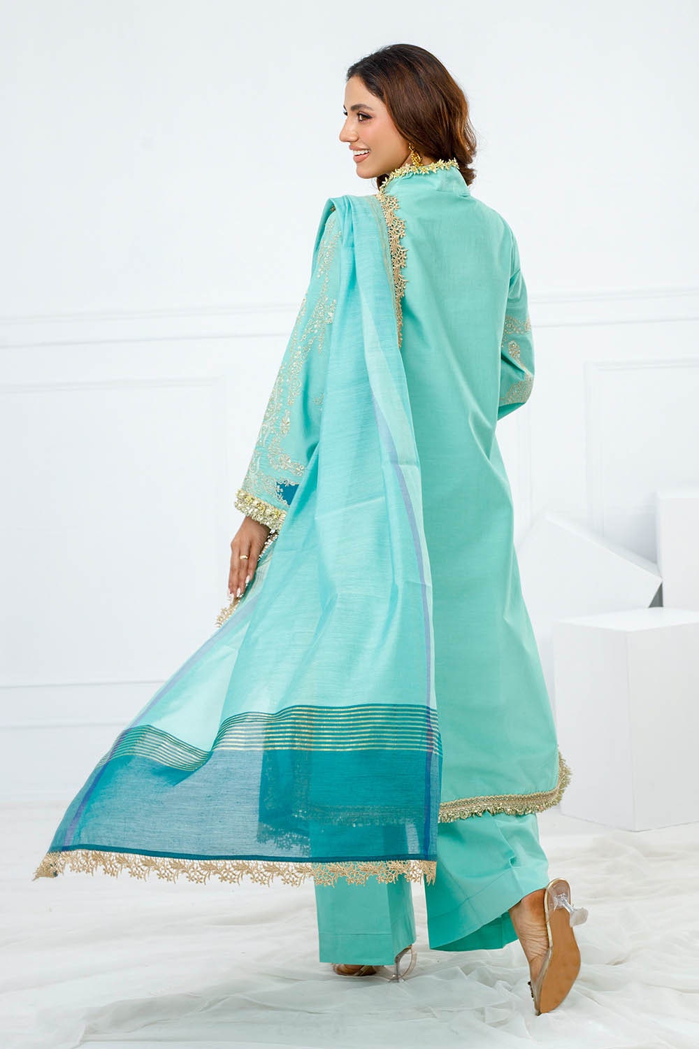 Gul Ahmed | Festive Eid 25 |  FE-52083 - by - Libasekhas UK - Registered Vendor of : Gul Ahmed - 100% Original Designer Dresss