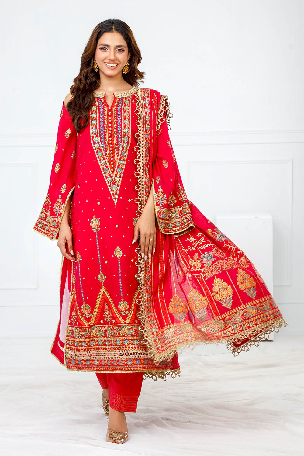 Gul Ahmed | Festive Eid 25 |FE-52093 - by - Libasekhas UK - Registered Vendor of : Gul Ahmed - 100% Original Designer Dresss