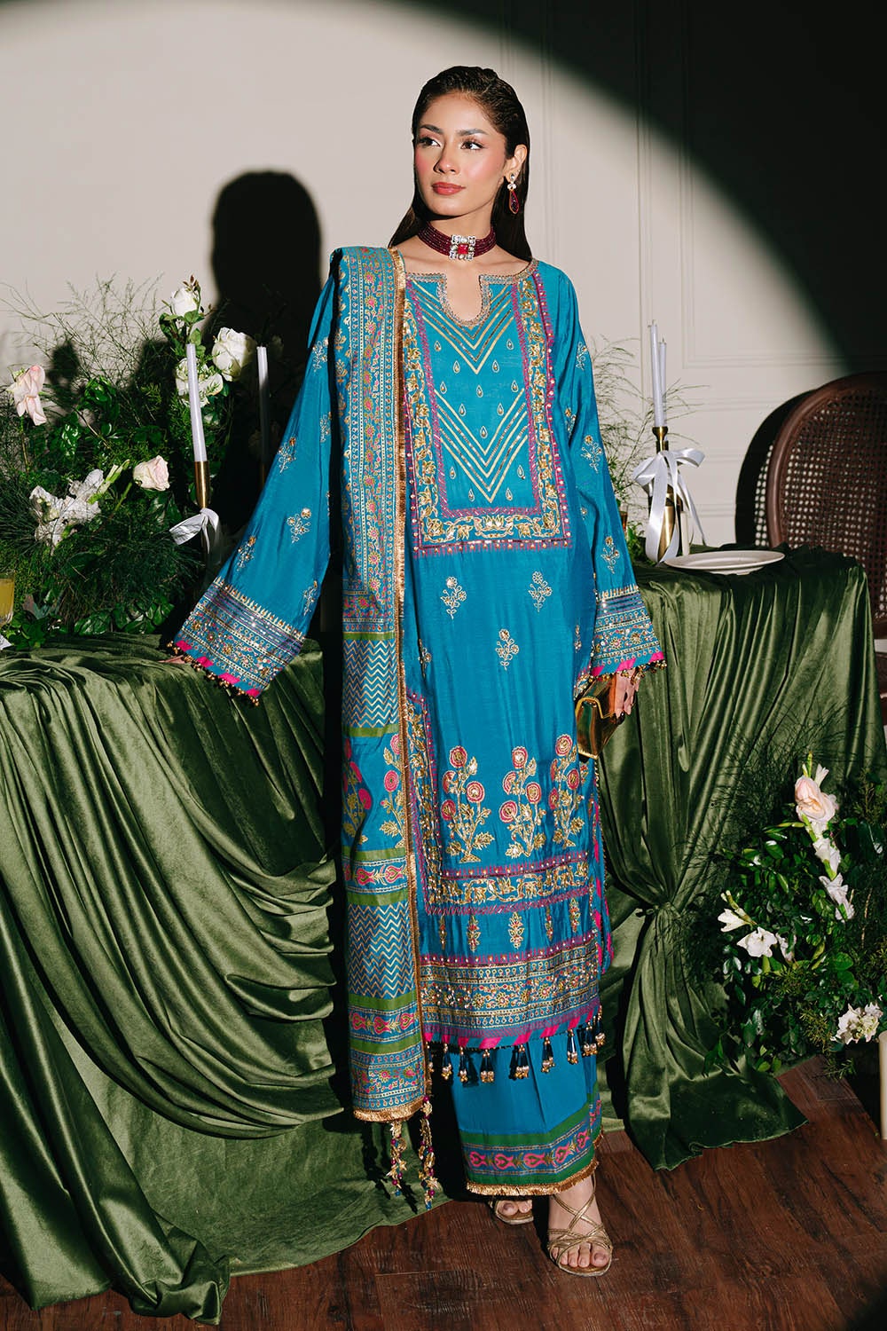 Gul Ahmed | Festive Eid 25 | FE-52094 - by - Libasekhas UK - Registered Vendor of : Gul Ahmed - 100% Original Designer Dresss