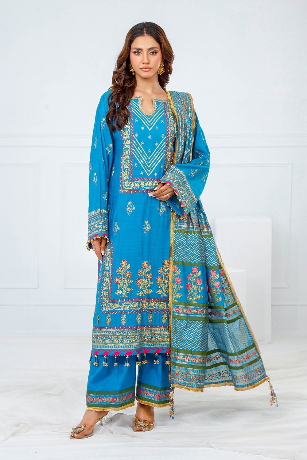 Gul Ahmed | Festive Eid 25 | FE-52094 - by - Libasekhas UK - Registered Vendor of : Gul Ahmed - 100% Original Designer Dresss