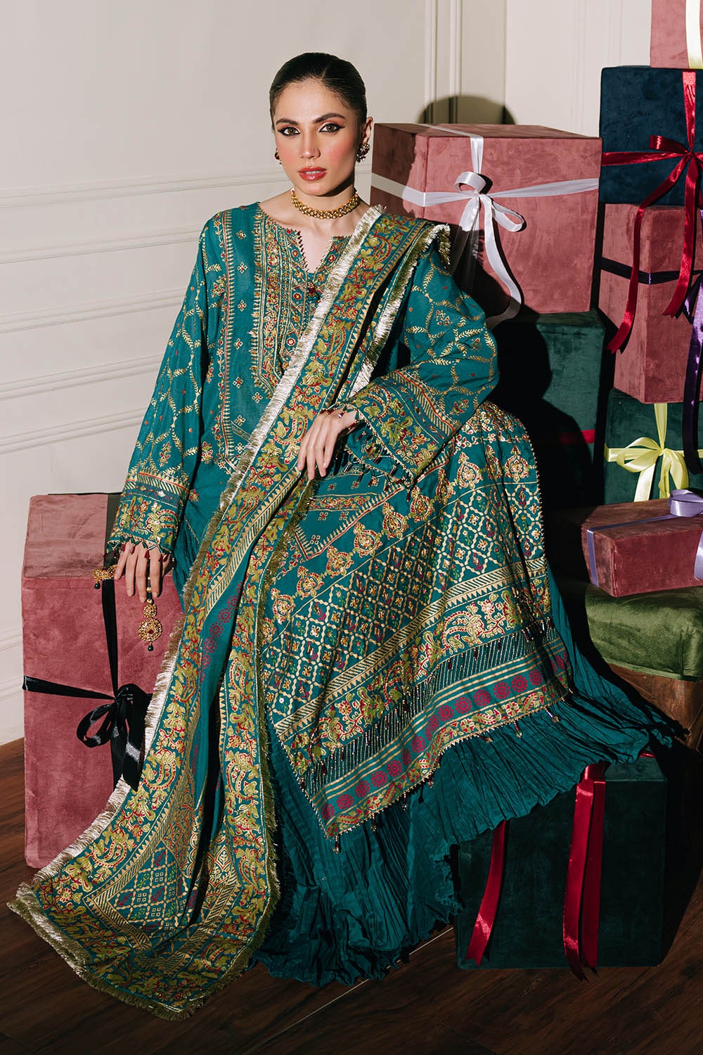 Gul Ahmed | Festive Eid 25 | FE-52096 - by - Libasekhas UK - Registered Vendor of : Gul Ahmed - 100% Original Designer Dresss
