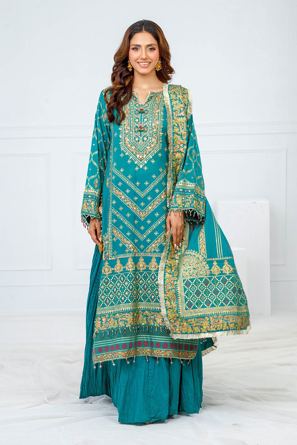 Gul Ahmed | Festive Eid 25 | FE-52096 - by - Libasekhas UK - Registered Vendor of : Gul Ahmed - 100% Original Designer Dresss
