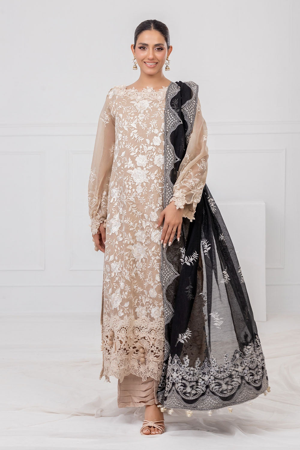 Gul Ahmed | Festive Eid 25 | FE-52099 - by - Libasekhas UK - Registered Vendor of : Hoorain Designer Wear - 100% Original Designer Dresss
