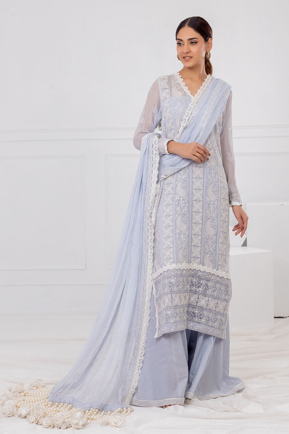 Gul Ahmed | Festive Eid 25 |  FE-52149 - by - Libasekhas UK - Registered Vendor of : Gul Ahmed - 100% Original Designer Dresss