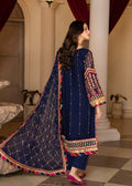 Strawberry | Rimjhim Chiffon Collection | FLS-RJ-005 - by - Libasekhas UK - Registered Vendor of : Strawberry - 100% Original Designer Dresss