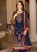 Strawberry | Rimjhim Chiffon Collection | FLS-RJ-005 - by - Libasekhas UK - Registered Vendor of : Strawberry - 100% Original Designer Dresss