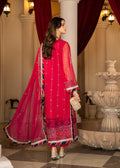 Strawberry | Rimjhim Chiffon Collection | FLS-RJ-007 - by - Libasekhas UK - Registered Vendor of : Strawberry - 100% Original Designer Dresss