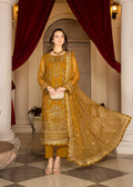 Strawberry | Rimjhim Chiffon Collection | FLS-RJ-009 - by - Libasekhas UK - Registered Vendor of : Strawberry - 100% Original Designer Dresss