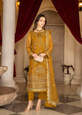 Strawberry | Rimjhim Chiffon Collection | FLS-RJ-009 - by - Libasekhas UK - Registered Vendor of : Strawberry - 100% Original Designer Dresss