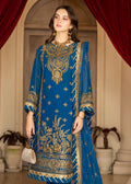 Strawberry | Rimjhim Chiffon Collection | FLS-RJ-010 - by - Libasekhas UK - Registered Vendor of : Strawberry - 100% Original Designer Dresss