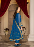 Strawberry | Rimjhim Chiffon Collection | FLS-RJ-010 - by - Libasekhas UK - Registered Vendor of : Strawberry - 100% Original Designer Dresss