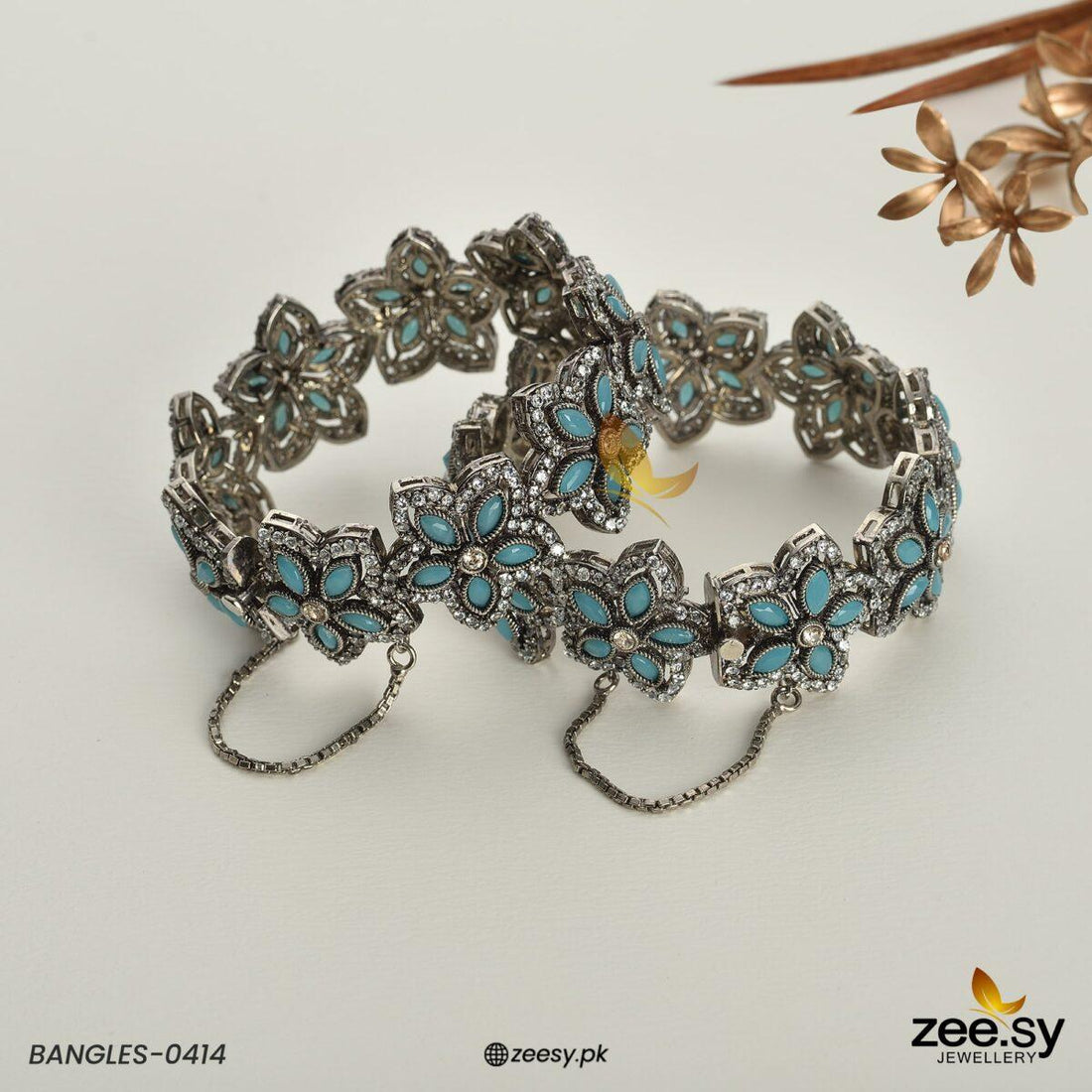 Bangles-0414 - by - Libasekhas UK - Registered Vendor of : Zeesy - 100% Original Designer Dresss
