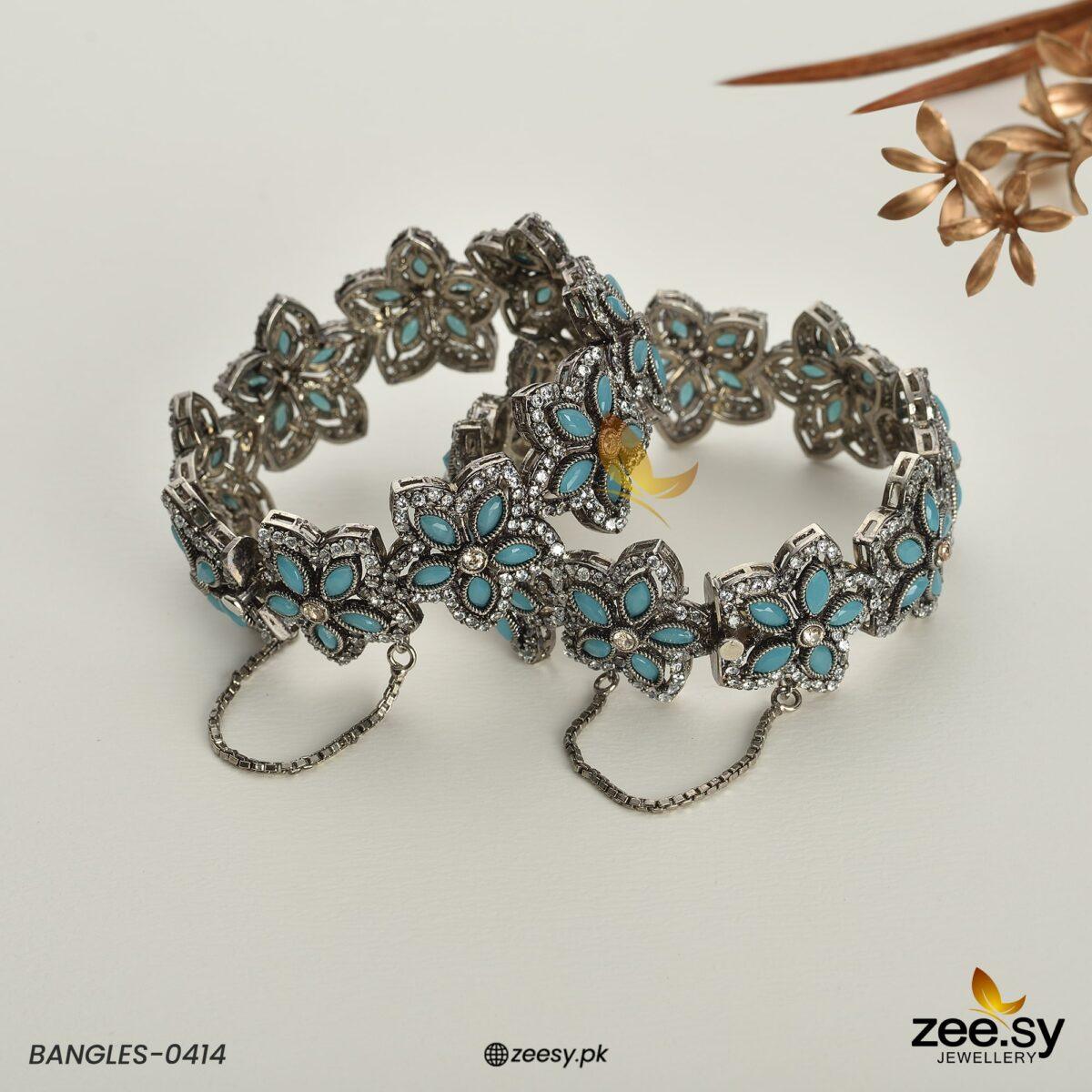 Bangles-0414 - by - Libasekhas UK - Registered Vendor of : Zeesy - 100% Original Designer Dresss