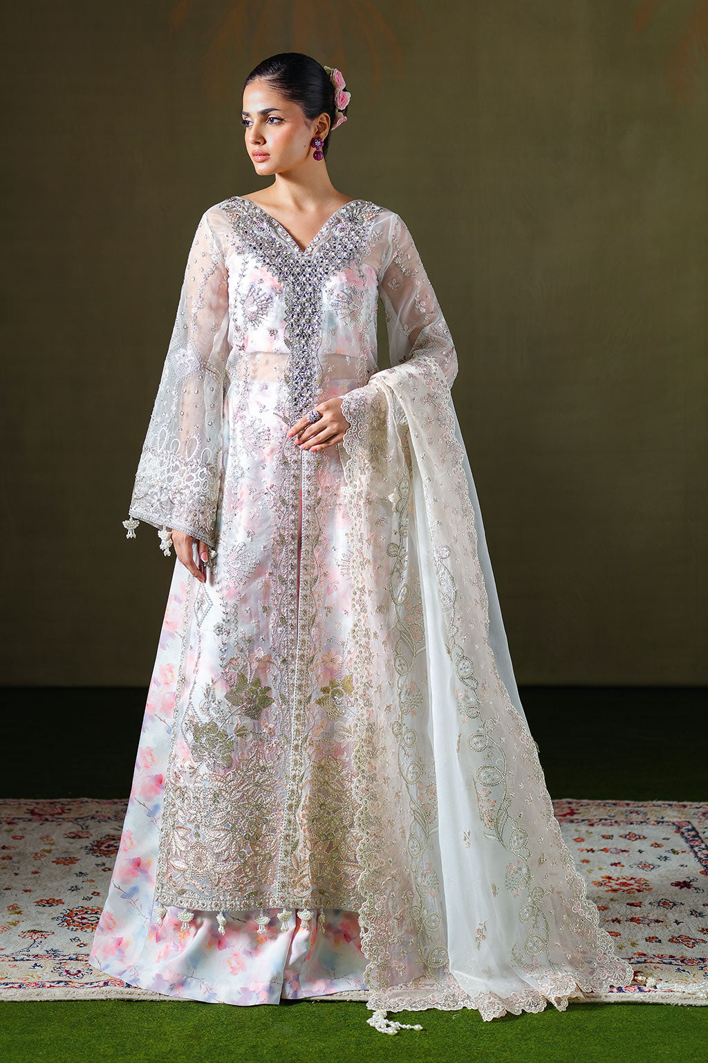 Ramsha | Festive Formals | E-306 - by Libasekhas UK - Registered Vendor of : Rangrasiya - 100% Original Designer Dress