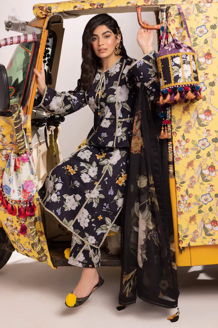 Alizeh | Sheen Lawn Prints 24 | Flora - by - Libasekhas UK - Registered Vendor of : Alizeh - 100% Original Designer Dresss