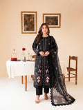 Faiza Faisal | FNF Printed Lawn | FLORAL NOIR - by Libasekhas UK - Registered Vendor of : Faiza Faisal - 100% Original Designer Dress