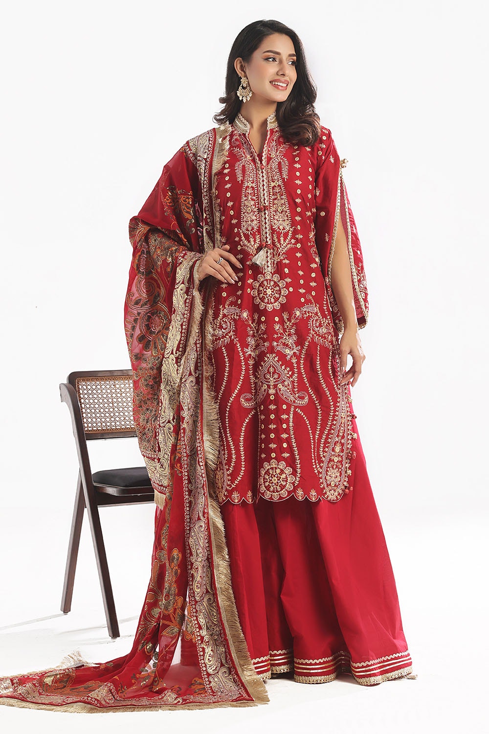 Gul Ahmed | Festive Eid 25 | PM-52044 - by - Libasekhas UK - Registered Vendor of : Gul Ahmed - 100% Original Designer Dresss