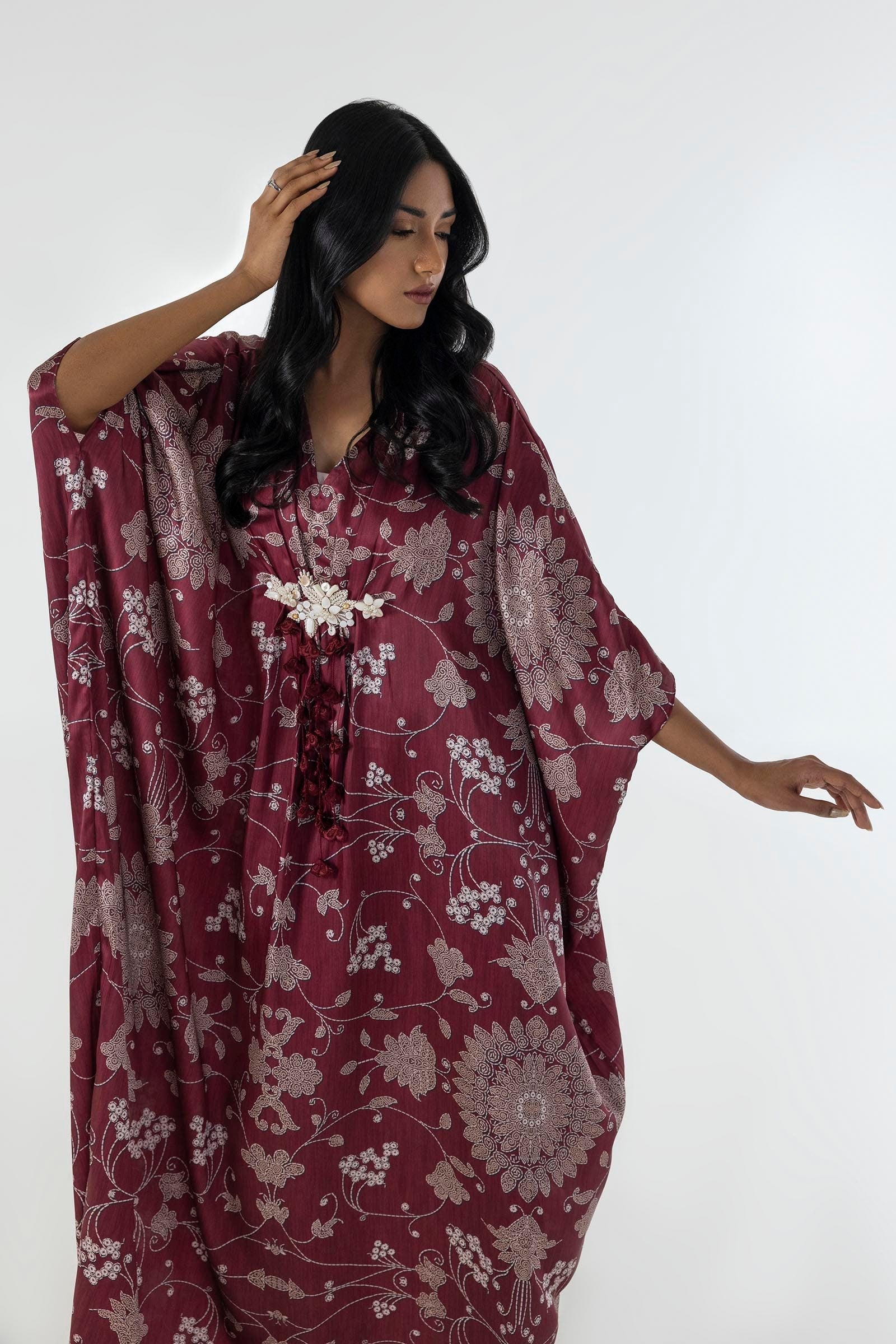 Sana Safinaz | Silk Tunics | FW24STP802 - by - Libasekhas UK - Registered Vendor of : Sana Safinaz - 100% Original Designer Dresss