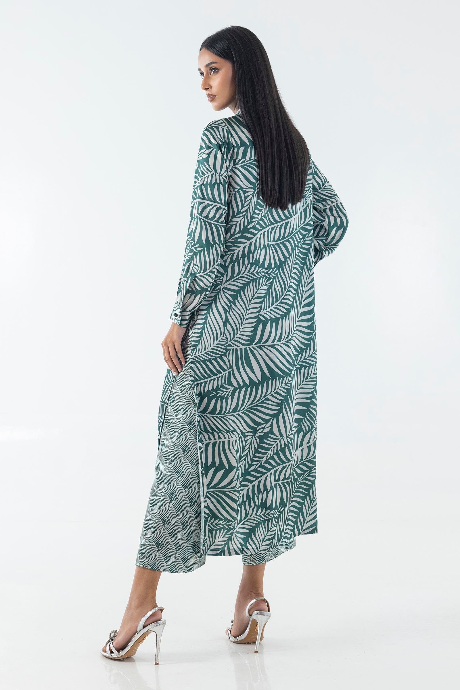 Sana Safinaz | Silk Tunics | FW24STP804P2T - by - Libasekhas UK - Registered Vendor of : Sana Safinaz - 100% Original Designer Dresss