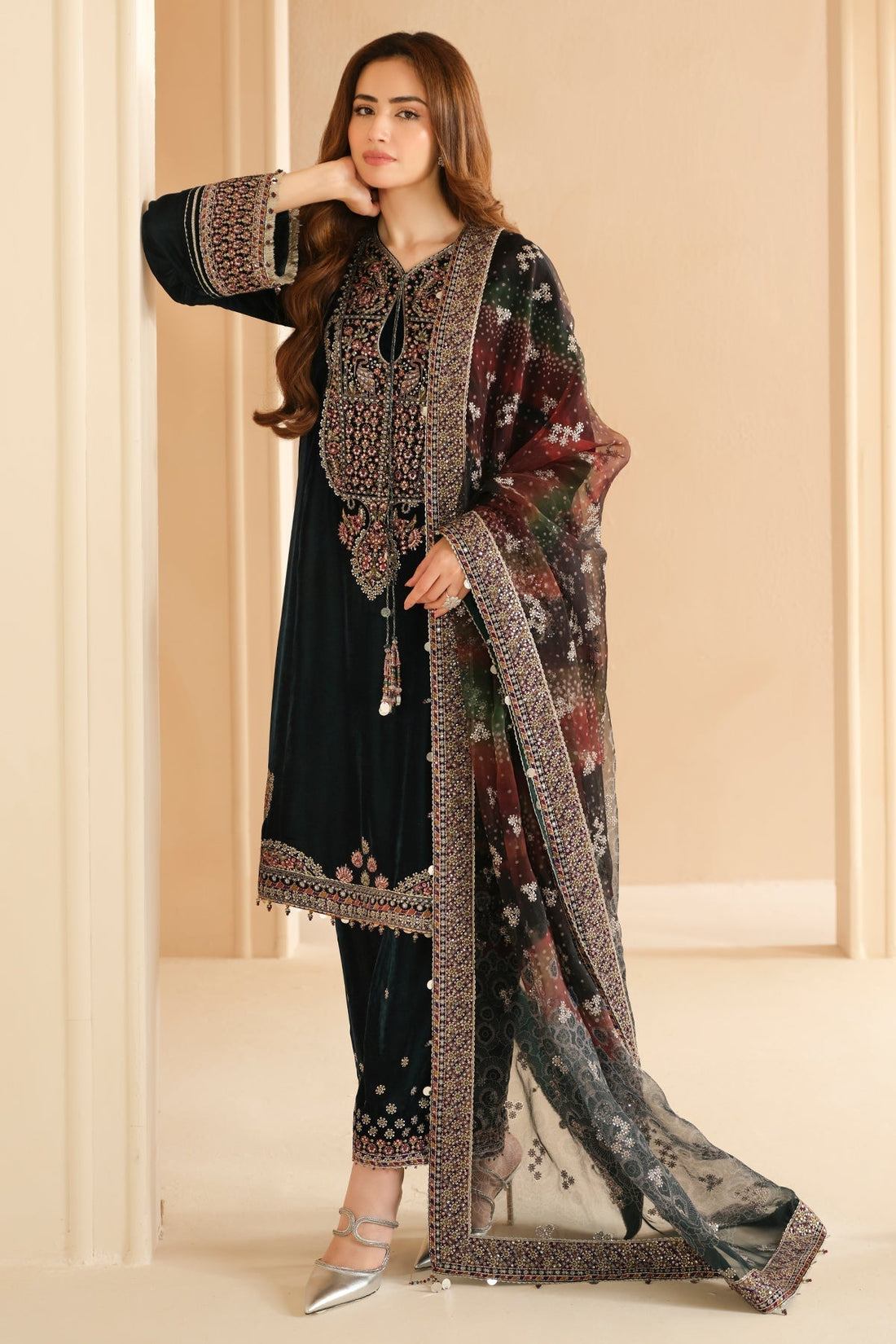 Jazmin | Velvet Edit 24 | Velvet Formal VF-2039 - by - Libasekhas UK - Registered Vendor of : Jazmin - 100% Original Designer Dresss