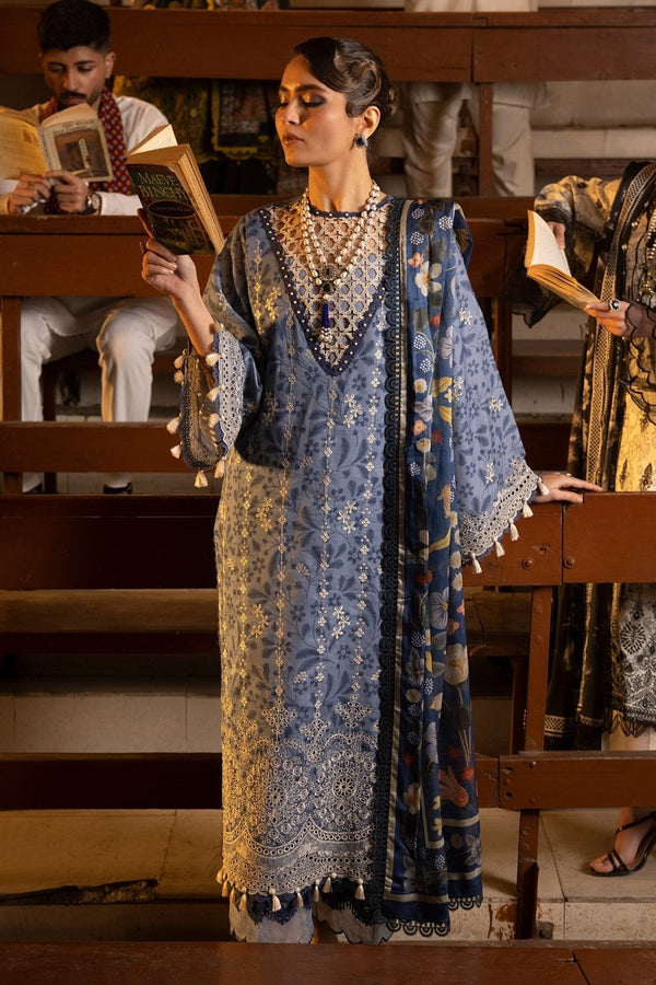 Ittehad | Embroidered Lawn | I-15 - by - Libasekhas UK - Registered Vendor of : Ittehad - 100% Original Designer Dresss