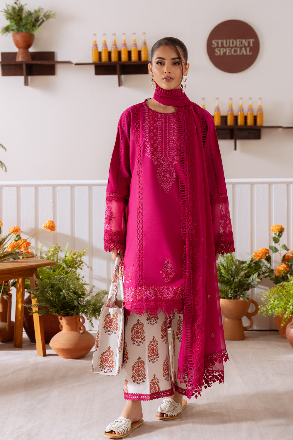 Saira Rizwan | Laanem Summer Lawn 25 | ZAFIRA-B-SRL25-03 - by - Libasekhas UK - Registered Vendor of : Saira Rizwan - 100% Original Designer Dresss