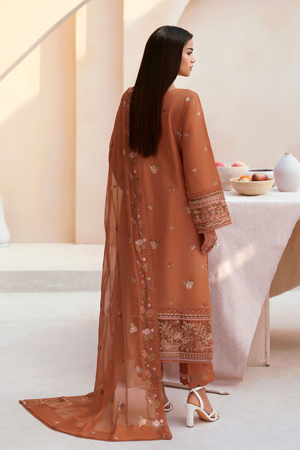 Ramsha | Ghazal Luxury Lawn | G-501 - by Libasekhas UK - Registered Vendor of : Ramsha - 100% Original Designer Dress