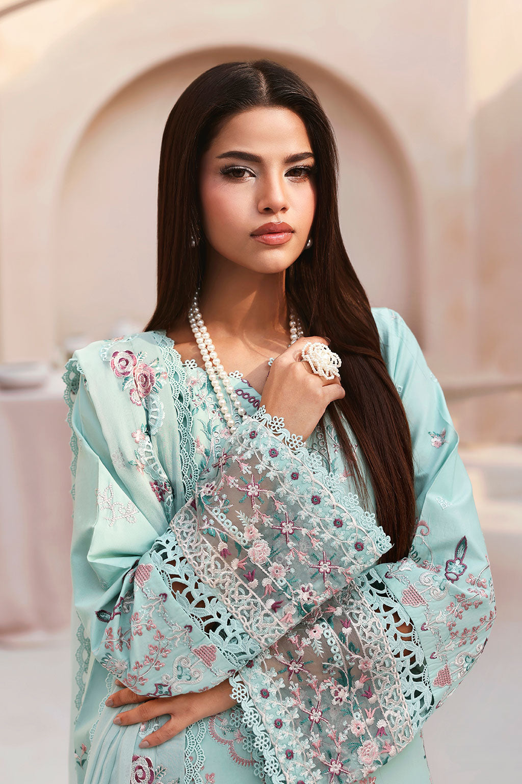 Ramsha | Ghazal Luxury Lawn | G-503 - by Libasekhas UK - Registered Vendor of : Ramsha - 100% Original Designer Dress