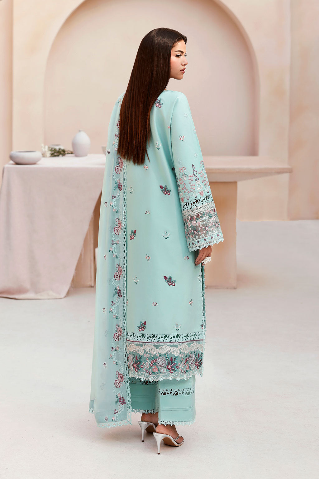 Ramsha | Ghazal Luxury Lawn | G-503 - by Libasekhas UK - Registered Vendor of : Ramsha - 100% Original Designer Dress