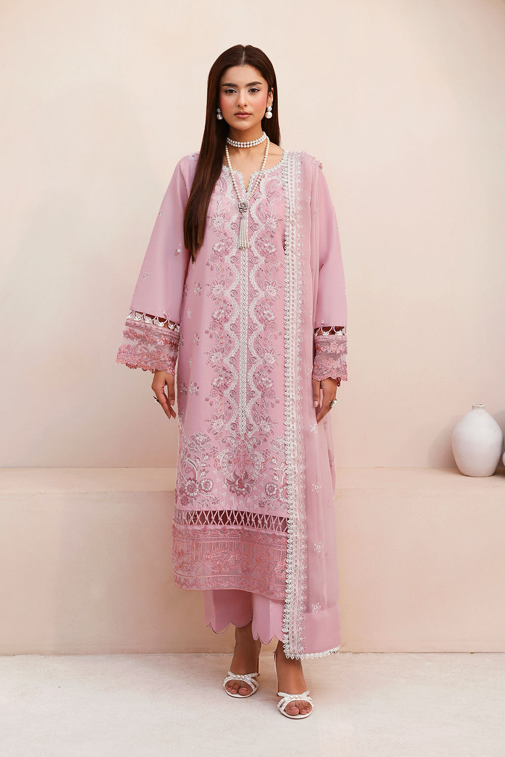 Ramsha | Ghazal Luxury Lawn | G-504 - by Libasekhas UK - Registered Vendor of : Ramsha - 100% Original Designer Dress