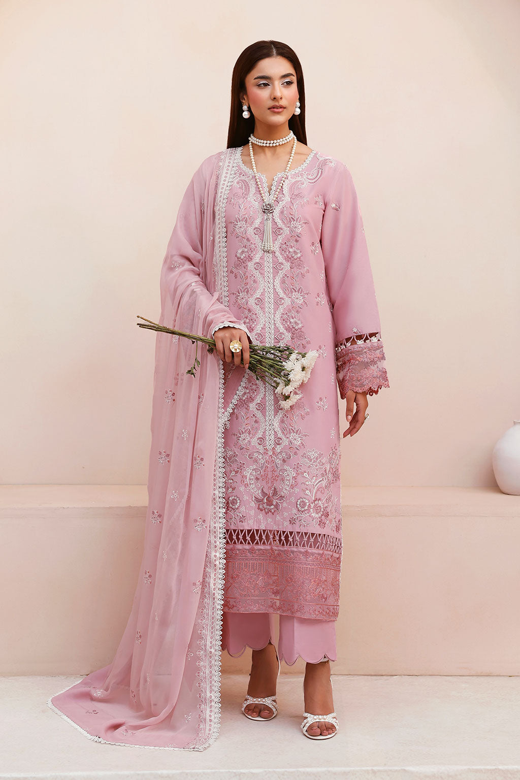 Ramsha | Ghazal Luxury Lawn | G-504 - by Libasekhas UK - Registered Vendor of : Ramsha - 100% Original Designer Dress