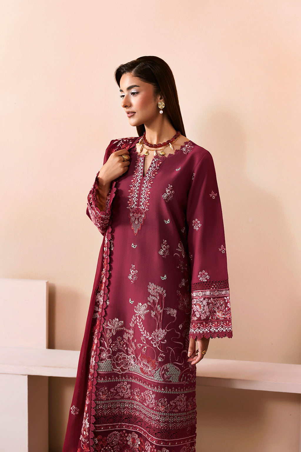 Ramsha | Ghazal Luxury Lawn | G-506 - by Libasekhas UK - Registered Vendor of : Ramsha - 100% Original Designer Dress