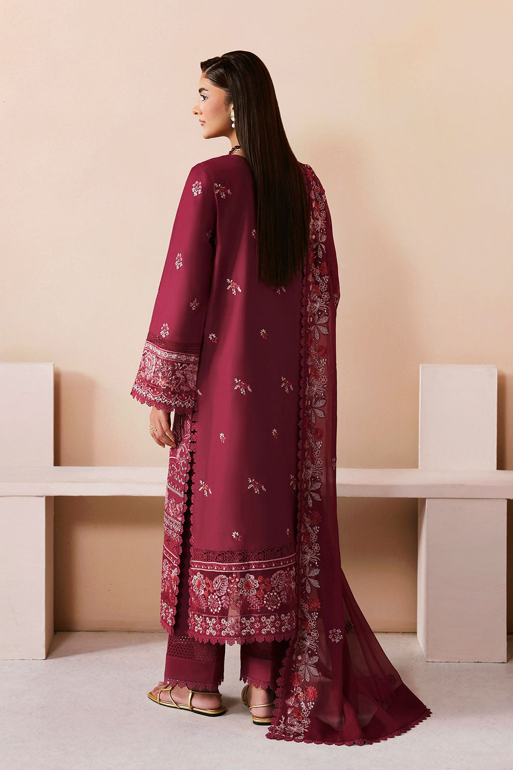 Ramsha | Ghazal Luxury Lawn | G-506 - by Libasekhas UK - Registered Vendor of : Ramsha - 100% Original Designer Dress