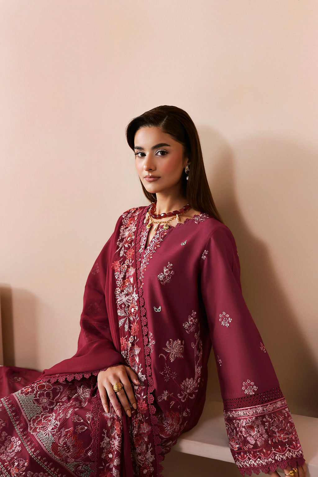 Ramsha | Ghazal Luxury Lawn | G-506 - by Libasekhas UK - Registered Vendor of : Ramsha - 100% Original Designer Dress