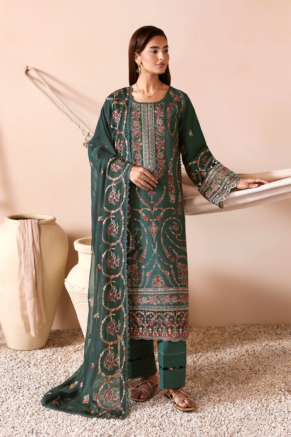 Ramsha | Ghazal Luxury Lawn | G-507 - by Libasekhas UK - Registered Vendor of : Ramsha - 100% Original Designer Dress