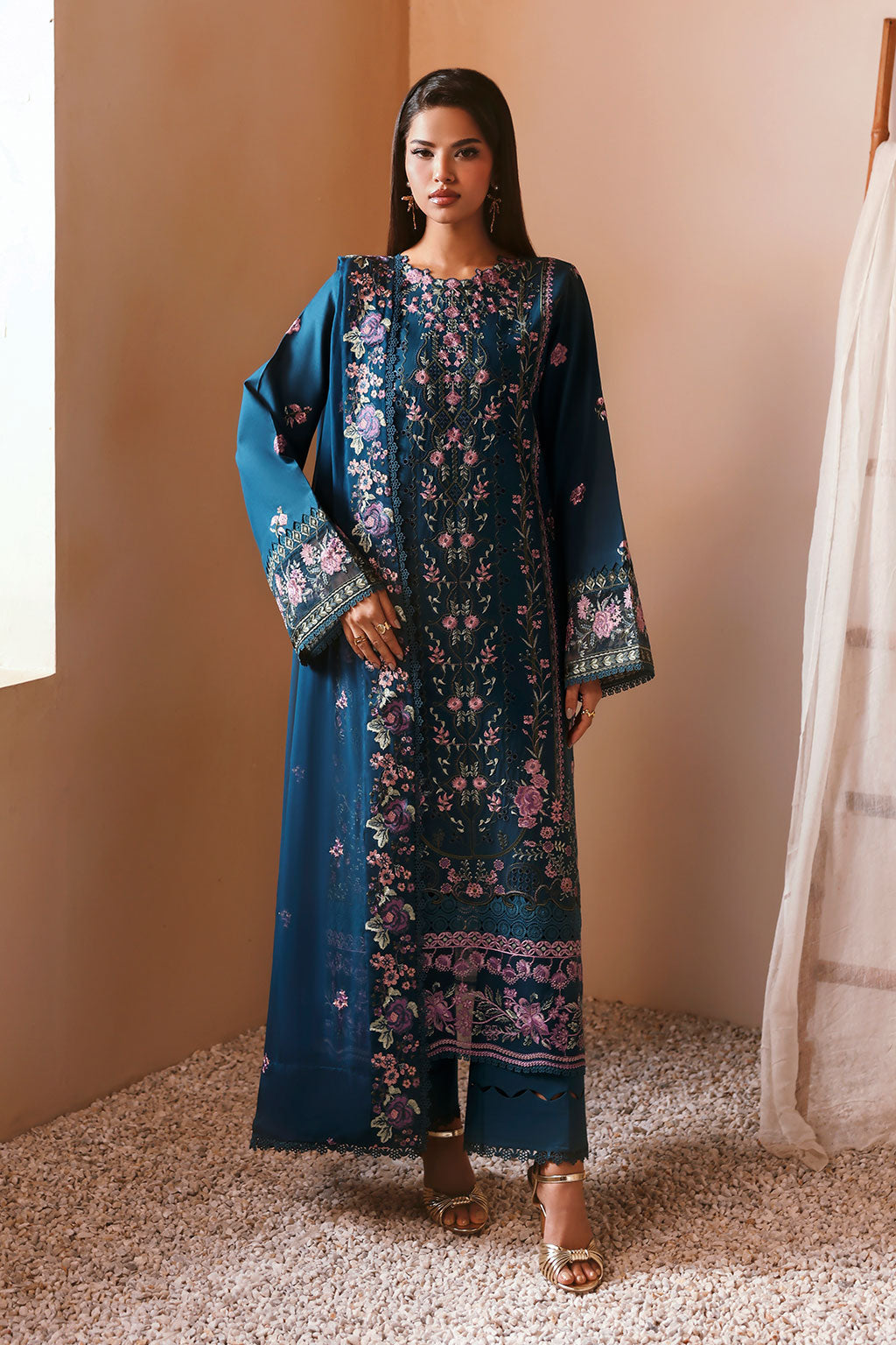 Ramsha | Ghazal Luxury Lawn | G-508 - by Libasekhas UK - Registered Vendor of : Ramsha - 100% Original Designer Dress
