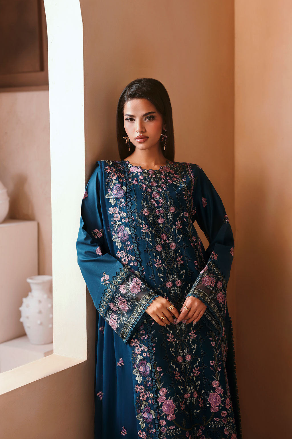 Ramsha | Ghazal Luxury Lawn | G-508 - by Libasekhas UK - Registered Vendor of : Ramsha - 100% Original Designer Dress
