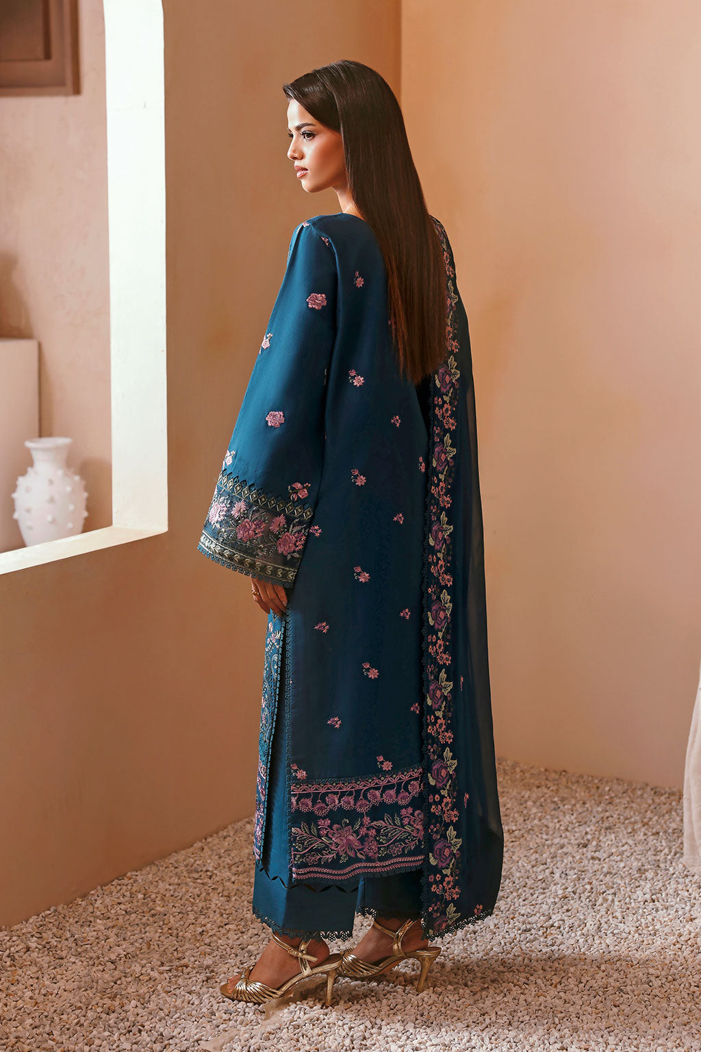 Ramsha | Ghazal Luxury Lawn | G-508 - by Libasekhas UK - Registered Vendor of : Ramsha - 100% Original Designer Dress